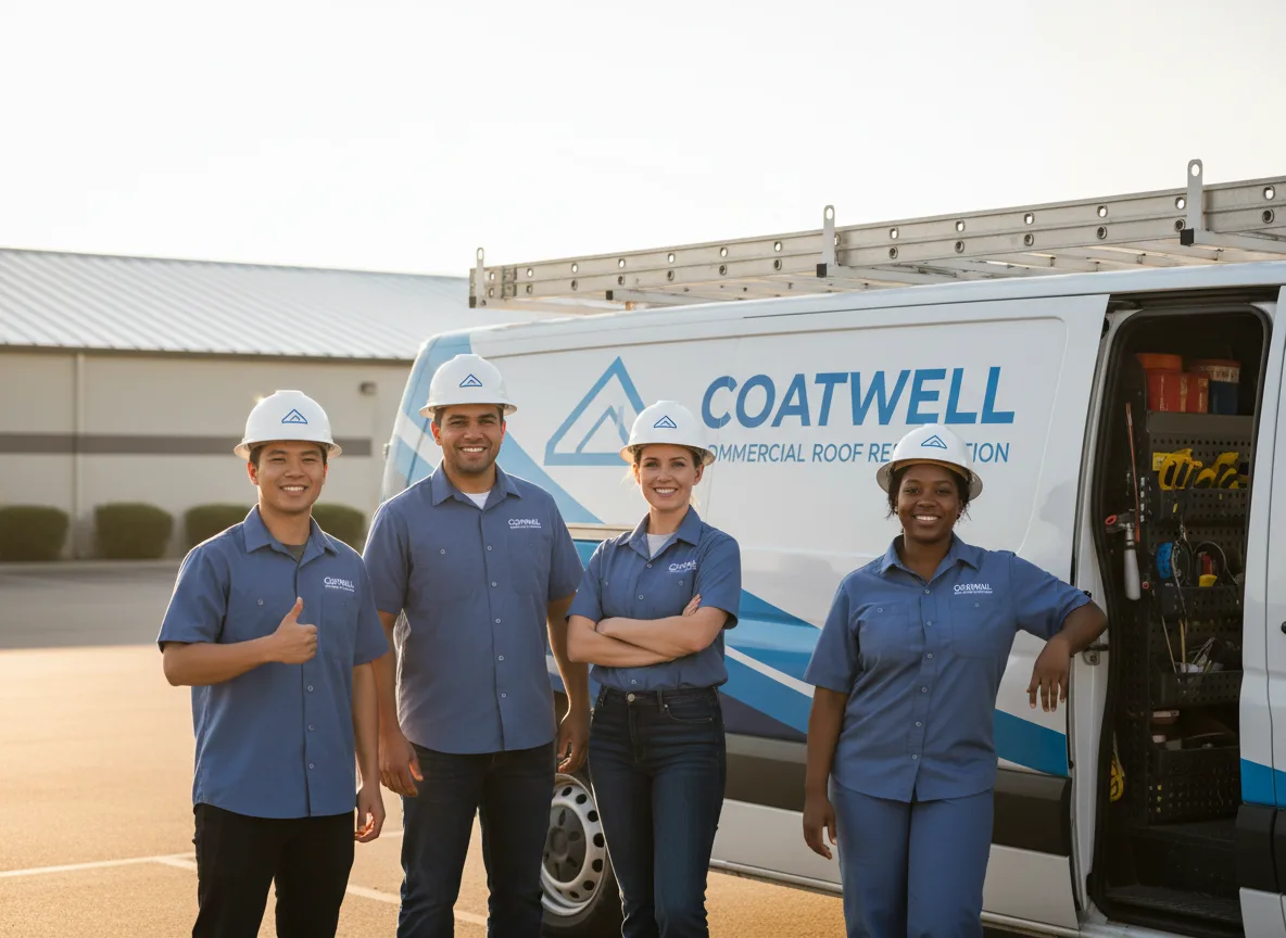 Commercial roof coating company in Bridport, VT